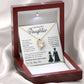To My Daughter (From Dad) - Straighten Your Crown - Forever Love Necklace