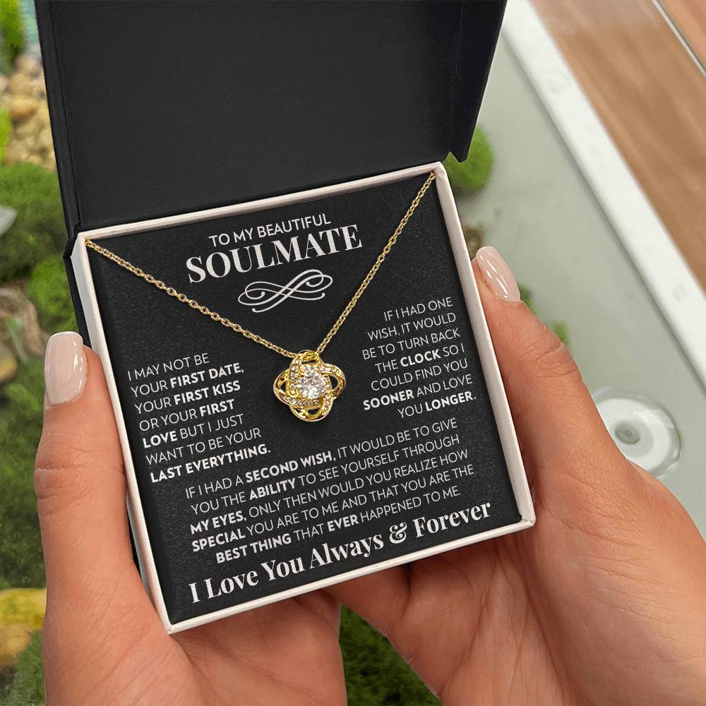 Soulmate - Second Wish - Love Knot Necklace