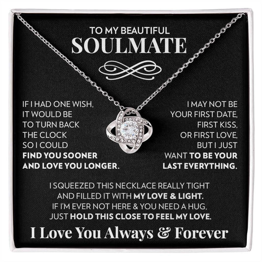 Soulmate - One Wish - Love Knot Necklace