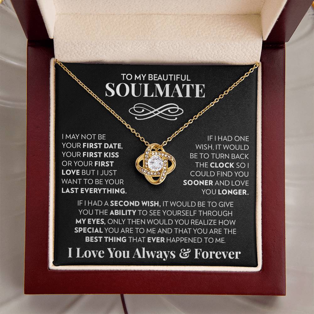 Soulmate - Second Wish - Love Knot Necklace